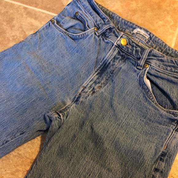LEE x H&M blue slim straight jeans30/32 - Picture 2 of 5
